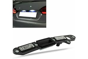 YUCKMZ Heckklappe Kofferraumdeckel Griffleiste Nummernschildbeleuchtung 1TD827574A,1T0 827 574 C,1T0 827 574 L Kompatibel mit VW Golf Touran Passat B6