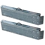 Pair of Folding Ramps Heavy Duty 1.8m Long - Ideal for ATV, Quadbike, Scooter, Lawnmower, Wheelchair, Motorbike, Trailer, Van