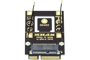 NFHK NGFF M.2 Key-A zu Mini PCI-E PCI Express Konverter-Adapter für 9260 8265 7260 AC-Karte