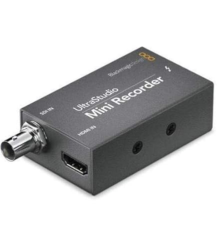 Blackmagic Design UltraStudio Recorder 3G Capture Device : Amazon