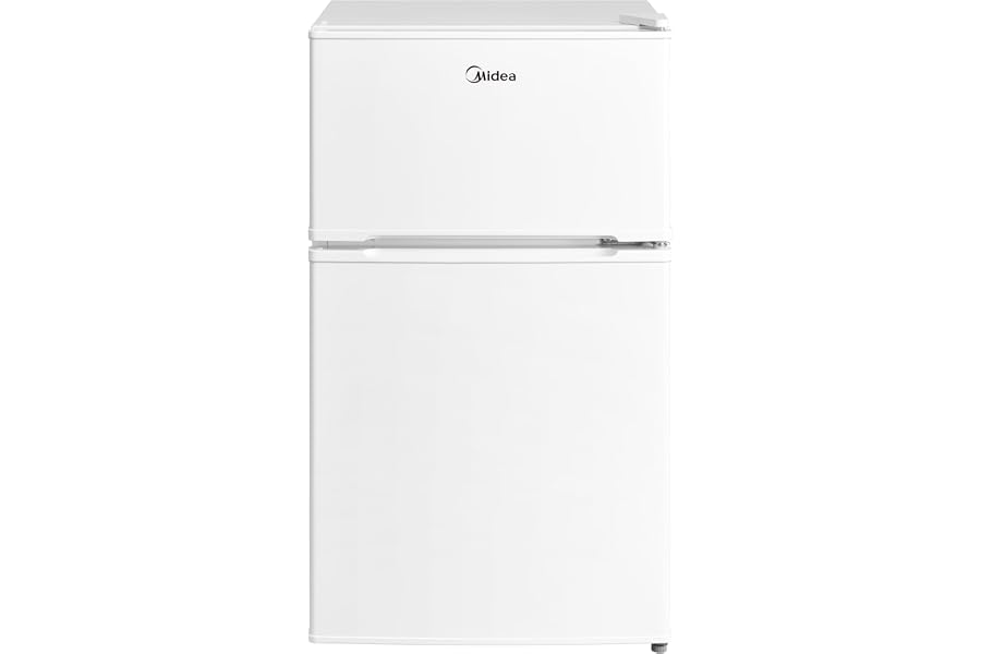 Midea 134L Double Door Refrigerator