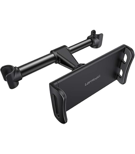 Rock Heavy Duty Extendable Car Headrest Tablet Holder Mount