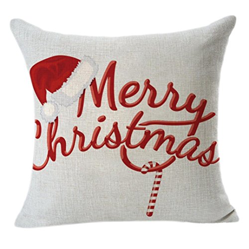 Sunnywill Ländliche frischen Cartoon Blume Baum Kissen Fall Sofa Taille Throw Kissen Cover Home Decor (Farbe)