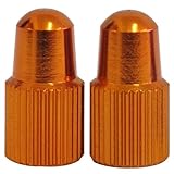 One23 Presta Valve Caps - Orange