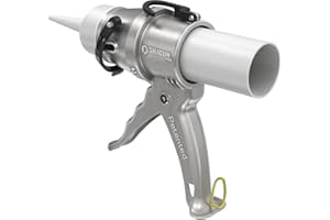 SILIGUN™ PRO Compact 24:1 Caulking Gun - No Dropp Caulk Gun - Patentdesign - Lätt aluminiumram - fungerar med alla 295 ml rör (SILIGUN PRO)