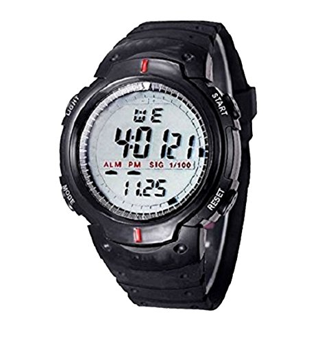 E-DEAL Sports Digital Black Dial Men