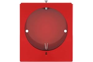 notlok Safety Work Caja de Llaves de Emergencia de Chapa de Acero de 1 mm de Grosor, Al 98 x An 90 x Pr 21 mm, Panel de Vidrio en la Parte Delantera, Cerradura con Tornillos, Montaje en Pared