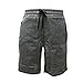 Produktbild R-Cors Herren Shorts Kurze Hose Schnell Trocknend Atmungsaktive Sporthose Taschen Männer Running Fitness Gym Sport Shorts mit Kordelzug Training Shorts