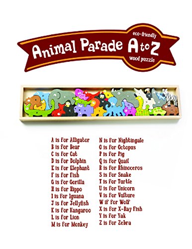 BeginAgain Animal Parade A to Z Puzzle