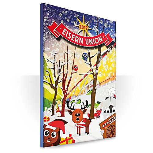 Preisvergleich Produktbild 1. FC Union Berlin Kalender, Adventskalender, Weihnachtskalender - Fairtrade-zertifiziert ©