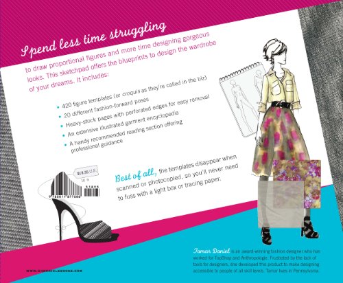 Fashion Sketchpad: 420 Figure Templates for Designing Clothes and Building Your Portfolio: 420 Figure Templates for Designing Looks and Building Your Portfolio