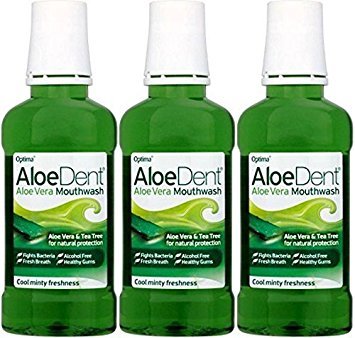 Aloe Dent Mouthwash 250ml x 6 Packs