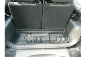 Car Lux AR01071 - Alfombra Cubeta Protector maletero a medida con antideslizante para Suzuki Jimny