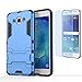 Produktbild Samsung Galaxy J5(2016)/J510F/J5(2016)Duos Hülle + Panzerglas,Silikon TPU+PC Ultra Slim Dual Layer Wasserdicht Shockproof Anti Slip Protection Hardcase,Hochwertig Cool Schutzhüllen Tough Rugged Tasche with Built-in Kickstand schutzhülle für Samsung Galaxy J5(2016)/J510FN 5.2Zoll-[blau]+Panzerglas/Schutzfolie/Displayschutzfolie