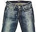 MISS SIXTY "Collection Destroyed" womens bootcut jeans used-look denim (navy blue)
