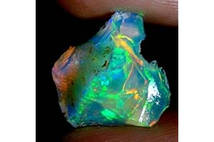 LARA GEMS STONES AND JEWELLERS 03.80Cts 100% Natural AAA+ Ethiopian Fire Opal Rough