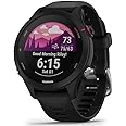 Garmin Forerunner 255S Smaller Easy to Use Lightweight GPS Running Smartwatch, Music Storage, Advanced Training and Recovery Insights,Safety and Tracking Features, Up to 12 days Battery Life, Black