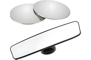 WZHHDM Rear View Mirror For Driving Test, 2 Blind Spot Mirrors & Interior Rear View Mirror, Driving Instructor Mirror Driving Instructor Test Lesson Mirrors for Learners SUVs