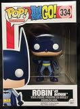 Personaje de vinilo. Funko - Colección Teen Titans Go! - Figura Robin, versión Batman