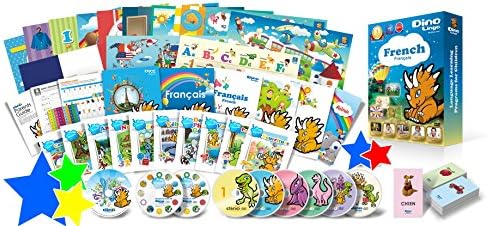 French for Kids Premium set, French Language Learning Dvds, Books, Posters and Flashcards for Children