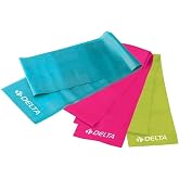 Delta Elite Deluxe Pilates Egzersiz Bandı, 3'l&uuml;