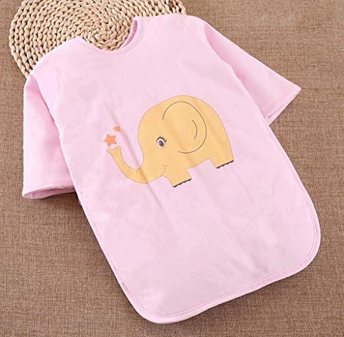 Fzw hyl Baby Sleeping Bag Baby Sleeping Guarded By Cotton Thin Seasons Young Children Kids Protecting Belly Sleeping Spring And Summer (Color : Pink, Size : S)