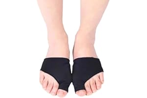 JEYORZY 2 pcs Chaussettes Hallux Valgus, Hallux Valgus Correcteur, Orteil orthèses, Hallux Valgus Separateur Orteil, Correcteur Attelle Coussinet, Orthèses pour Femmes et Hommes, pour hallux valgus