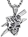 Produktbild SaySure- Punk Rock Stainless Steel Skull Pendant
