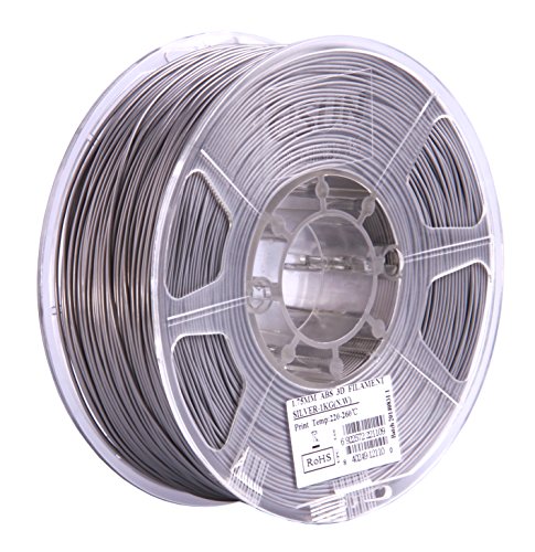 eSun 3D Filament – ABS, 1Kg, 1.75 / 3.00 mm – Verschiedene Farben, Druck Tempe. 220-260℃, für 3D Drucker z.B. MakerBot RepRap MakerGear Ultimaker Mendel Huxlep UP Thing-o-matic, Universal - 2