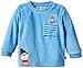 Eltern by Salt & Pepper Baby Boys E Sweat Let's Fly Nicki Plain Crew Neck Long Sleeve Sweatshirt, Blue (ocean Blue 429), 3-6 Months (Manufacturer size: 68)