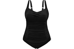 Vijamiy Bañador Mujer Reductor Barriga Tallas Grandes Push Up con Relleno Sexy Swimsuit Adecuado para Mujeres de Talla Grande Colores de Moda L-4XL