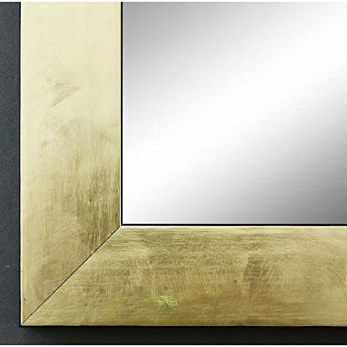 Spiegel Wandspiegel Badspiegel Flurspiegel Garderobenspiegel - Über 200 Größen - Lecce Gold 3,9 - Außenmaß des Spiegels 40 x 60 - Wunschmaße auf Anfrage - Antik, Barock