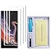 Produktbild ShopInSmart® 3X Schutzfolie aus gehärtetem Nano mit vollem Bildschirmschutz, kompatibel mit Leimflüssigkeit und UV-Lampe für Samsung Galaxy Note 9 6.4"/ Note9 Duos SM-N960F/ SM-N960U - TRANSPARENT