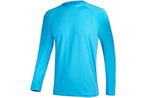 YuKaiChen Men's Watersport Rash Guard Long Sleeves Diving Quick Drying UPF 50+ UV Sun Protection Top Swim Sports Running
