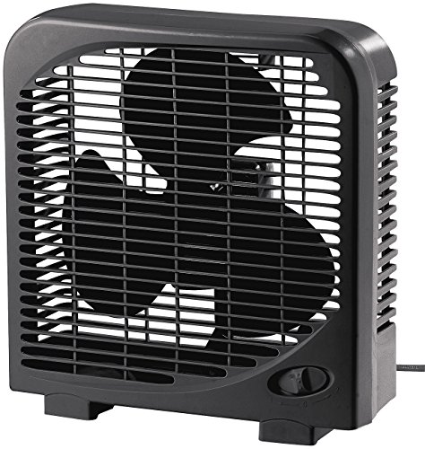 Sichler Haushaltsgeräte Kompakter Tischventilator mit 2 Geschwindigkeiten, 28 W, Ø 20 cm