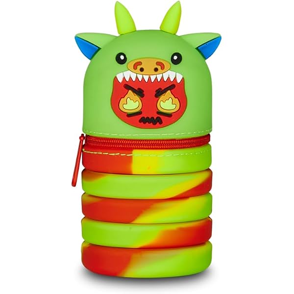 Portapenne Allungabile Mitama Per Bambini - Design Unicorn Colorato, Con Zip, Salva-spazio - Foto 6