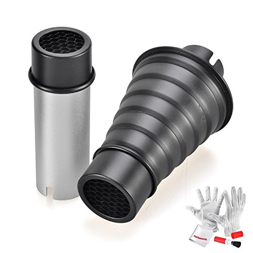 Godox AD-S9 Kamera Blitz Konisch Studio Snoot mit Honeycomb Grid für Godox Witstro AD200 Tasche Flash Godox AD180 AD360 AD360II Flash Speedlite mit Pergear Reinigung Set Godox AD-S9 Kamera Blitz Konisch Studio Snoot mit Honeycomb Grid für Godox Witstro AD200 Tasche Flash Godox AD180 AD360 AD360II Flash Speedlite mit Pergear Reinigung Set Bilder