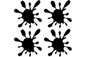 KLOVA Funny Car Stickers Vernice Macchia Divertente Paint Stain Motorcycles Auto Decor