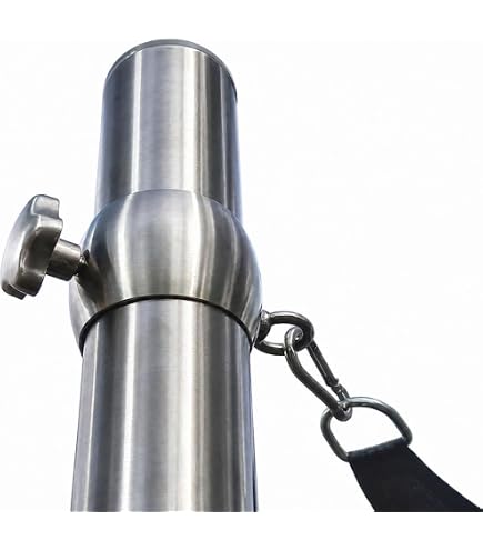 Toldoro 3,5m Sonnensegelmast aus Holz (Robinie) mit Fester se 110-140mm  / Sonnensegel Mast/Pfosten fr Sonnensegel inkl. Befestigungs-Set :  Amazon.de: Garten