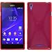 Produktbild PhoneNatic Case für Sony Xperia Style Hülle Silikon rot X-Style + 2 Schutzfolien