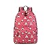 Produktbild Kunst Druck Laptop Rucksack Wasserdichte Studenten Kinder Schultaschen Für Teenager Mädchen Weiche Rucksack Mujer Red 14 Zoll