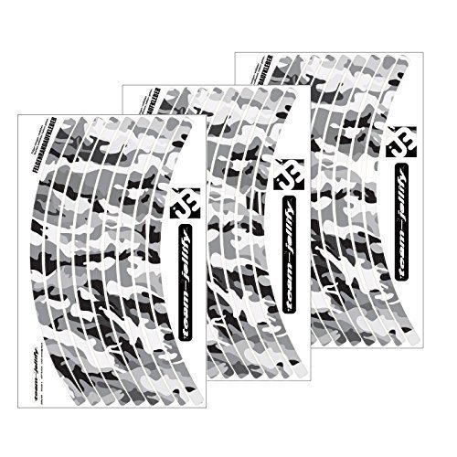 JOllify Felgenrandaufkleber Laufrad LRS Satz Camouflage 