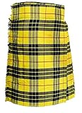  SHYNE KILTS U.K Falda - falda escocesa - Hombre multicolor Yellow/Black 97 cm