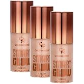 Golden Rose Smart Glow Liquid Highlighter No: 203 - Işıltılı Likit Aydınlatıcı (3 paketi)