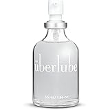Überlube Luxury Lubricant | Latex-Safe Natural Silicone Lube with Vitamin E | Unscented, Flavorless, Zero Residue, Works Unde