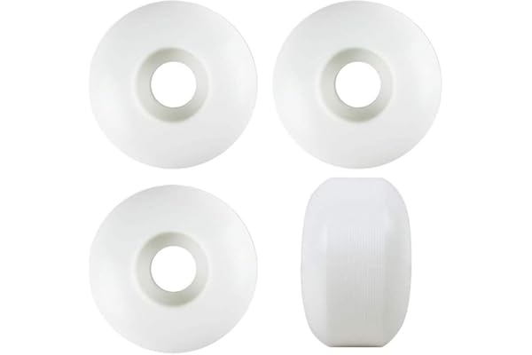 RaceBon Roues de Skateboard 52mm Dureté 95A Roulements et entretoises ABEC-7 Ensemble de 4