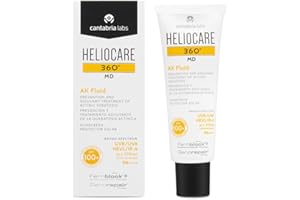 Cantabria Labs - Heliocare 360º MD AK Fluid - 50 ml - Protección Solar - Prevención Queratosis Actínica - Textura Fluida No Comedogénica