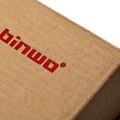 Binwo Moderne bunte stilvolle elegante Stille Nicht Ticken Startseite Wanduhr Wanduhren 10 Inches (Grün) - 5