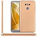 Produktbild zanasta LG G6 Hülle, Premium Schutzhülle Soft Flex Silikon Carbon Case TPU Slim Cover Handyhülle | Metallic Gold