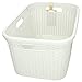 Produktbild Curver Wäschekorb Rattan Style 45L 59x38x26cm creme Wäsche Korb Wäschebehälter Transportkorb Kunststoff Wäschewanne